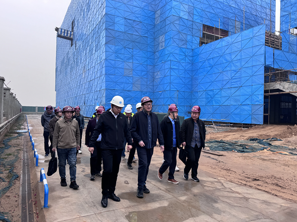 鄭州市建設投資集團有限公司黨委委員、紀委書記張煉帶隊調(diào)研六十七高項目建設