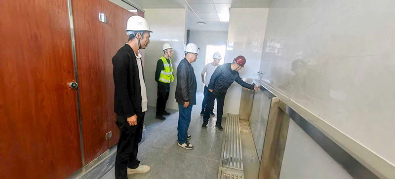 鄭州市建設(shè)投資集團有限公司 第六十七高級中學(xué)項目部國慶、中秋安全生產(chǎn)檢查簡報